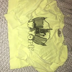 Yellow New York sweater